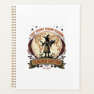Teacher Halloween Shirt for First Spooky Season Te Planner