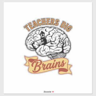 Teacher Halloween Shirt Vintage Engraved Brain Pun