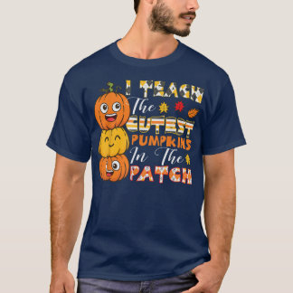 Teacher Halloween Teacher Kindergarten Cutest Pump T-Shirt