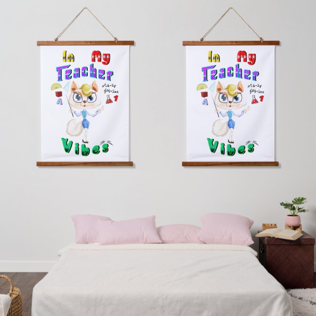 Teacher Hanging Tapestry (Bedroom)