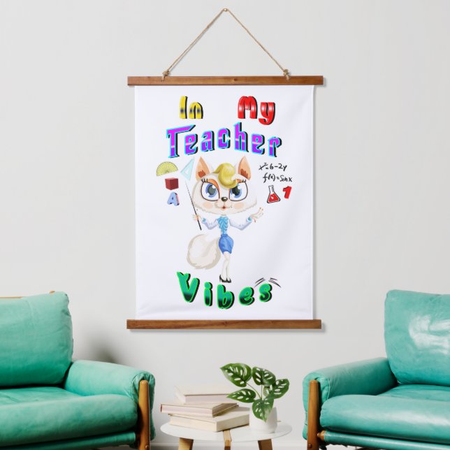 Teacher Hanging Tapestry (Living Room)