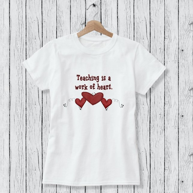Teacher Heart Appreciation T-Shirt (Creator Uploaded)