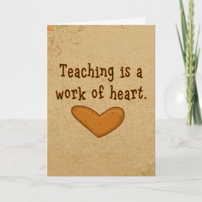 Teacher Heart Thank You (Front)