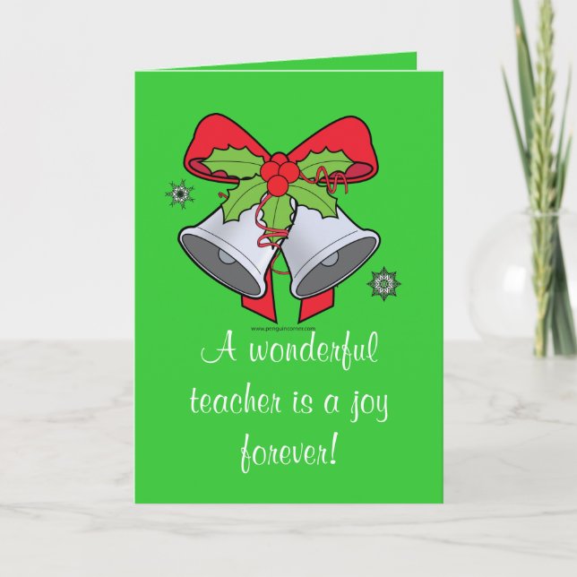 Teacher Holiday Card (Front)