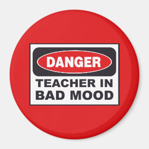 Teacher In Bad Mood Magnet