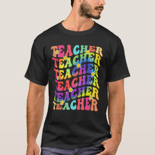 Teacher Inspirational Colourful Elementary School T-Shirt