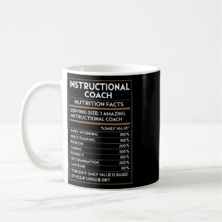 Teacher Instructional Coach Nutrition Facts Ck To Coffee Mug
