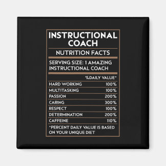 Teacher Instructional Coach Nutrition Facts Ck To Magnet