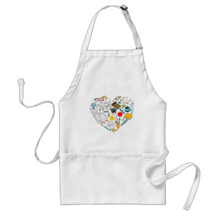 Teacher Instructor Professor Tool Heart Standard Apron