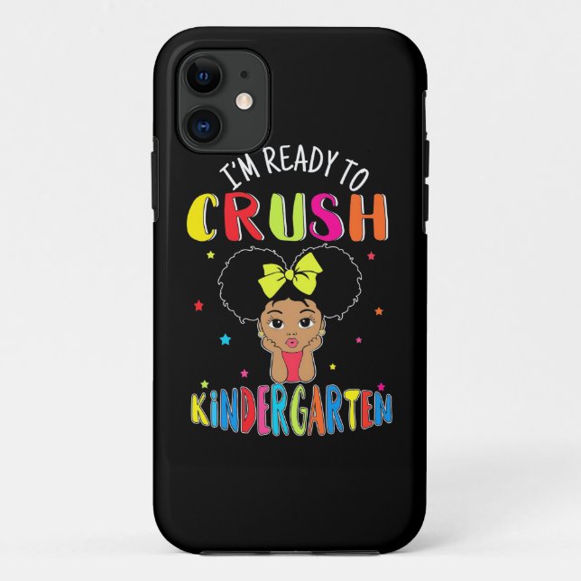 Teacher Is Ready To Crush Kindergarten Case-Mate iPhone Case (Back)