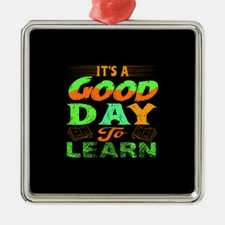 Teacher It Is A Good Day To Learn Metal Tree Decoration
