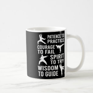 Teacher Karate Student Trainee Practice Karate Tra Coffee Mug