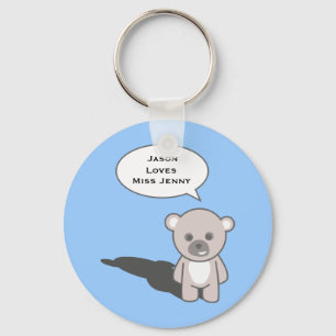 Teacher_Keychain1(Personalise) Key Ring