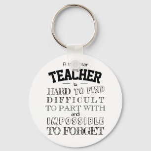 Teacher keychain Thank you Appreciation Gift 