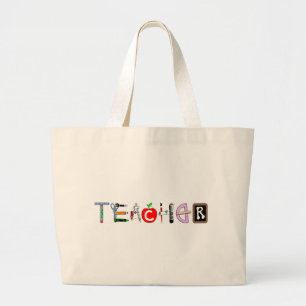 Teacher Large Tote Bag