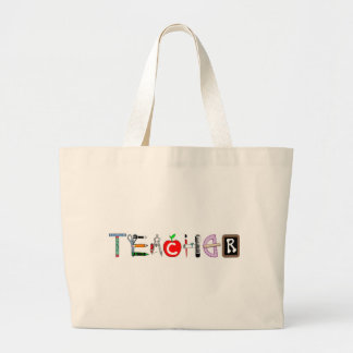 Teacher Large Tote Bag