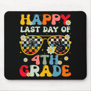 Teacher Last Day Of School 4th Grade Kids Boys Gir Mouse Mat