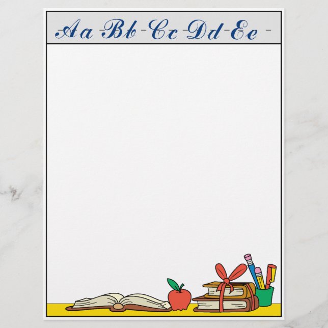Teacher Letterhead (Front)
