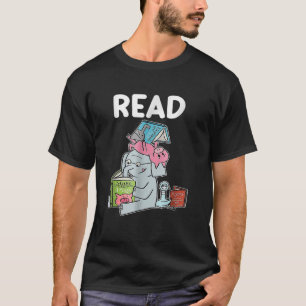Teacher Library Read Book Club Piggie Elephant Pig T-Shirt