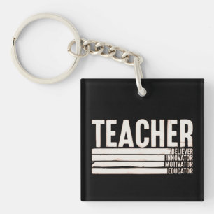 Teacher Life Back to School  Key Ring