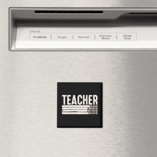Teacher Life Back to School Magnet