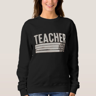 Teacher Life Back to School Sweatshirt
