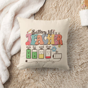 Teacher Life Battery Cushion