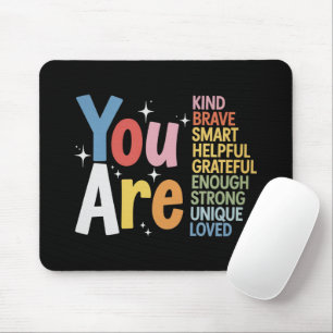 Teacher Life Be Kind Teaching School Students Mouse Mat