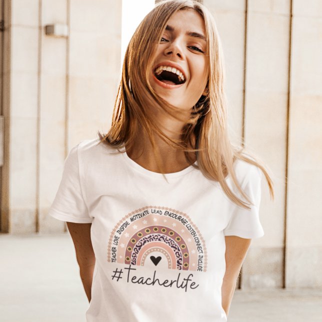 Teacher Life Cute Teacher T-Shirt (Creator Uploaded)