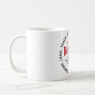Teacher Life Inspirational Typography Coffee Mug