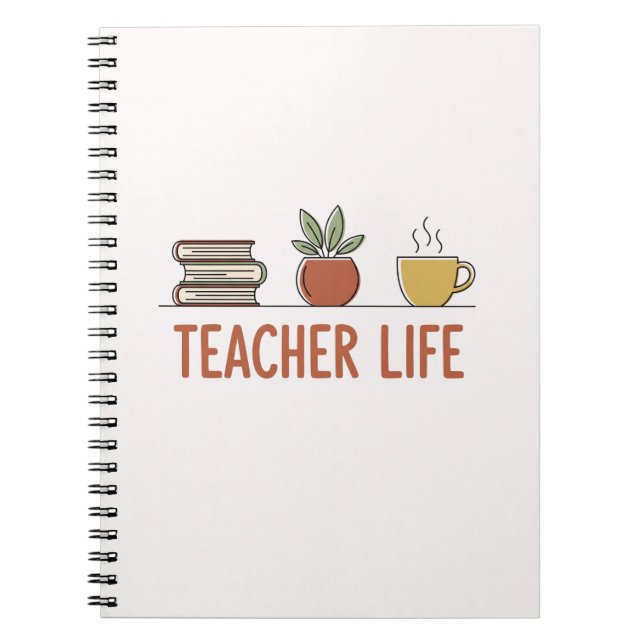 Teacher Life Notebook (Front)
