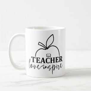 Teacher Love Inspire-Funny Coffee Mug