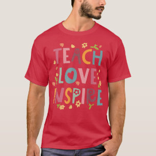 Teacher Love Inspire Vinatge Teacher Last Day Of S T-Shirt