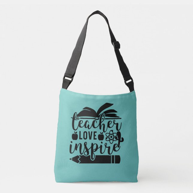 Teacher Love Tote Bag (Front)