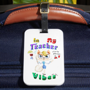Teacher Luggage Tag