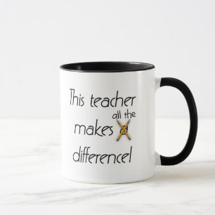 Teacher Makes a Difference T-shirts and Gifts Mug