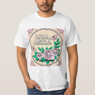 Teacher Makes Difference T-Shirt