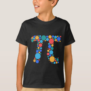 Teacher Math Pi Day Dot Day 2025  T-Shirt