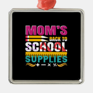Teacher Mom S Back To School Supplies Metal Tree Decoration