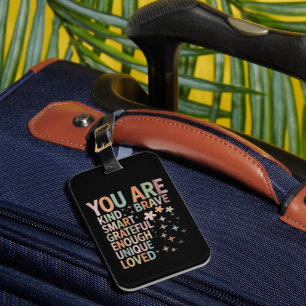 Teacher Motivational First Day Back to School Luggage Tag