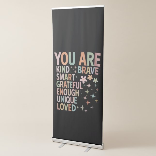 Teacher Motivational First Day Back to School Retractable Banner (3/4)