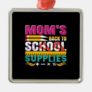 Teacher Mum S Back To School Supplies Metal Tree Decoration