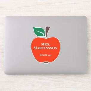 Teacher Name Room Number Red Green Apple