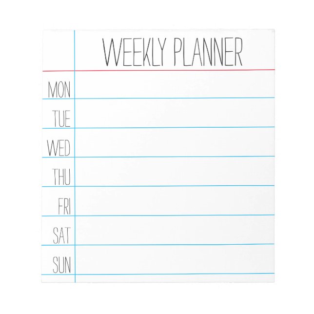 Teacher - Note Pad (Front)