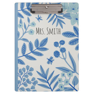 teacher notebook, personalised teacher gift, custo clipboard