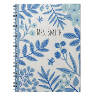 teacher notebook, personalised teacher gift, custo notebook