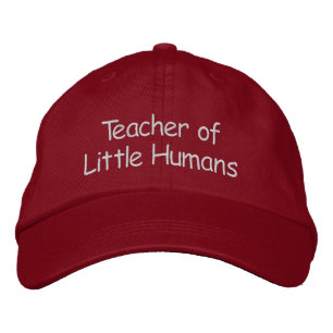 Teacher Of Little Humans Embroidered Baseball Hat