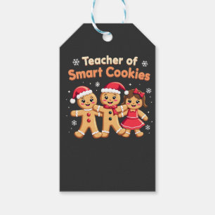 Teacher of Smart Cookies Teaching Christmas Ginger Gift Tags