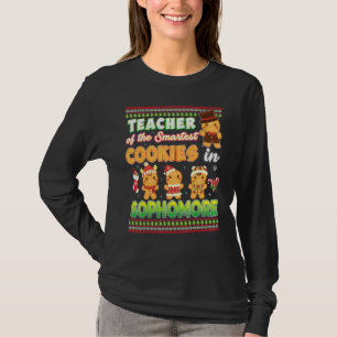 Teacher Of The Smartest Cookies In Sophomore Chris T-Shirt