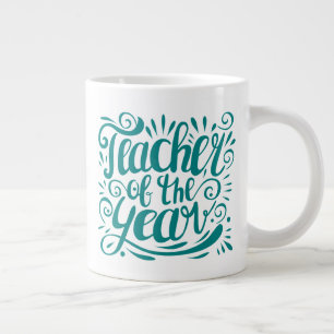 Teacher of the Year Large Coffee Mug